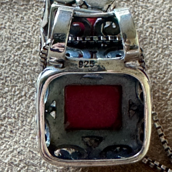 Sterling Silver Necklace and Earring Set - Picture 5 of 7